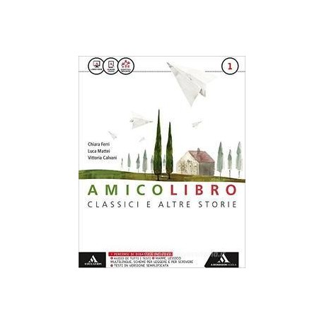 AMICO LIBRO VOLUME 1+EPICA+QUADERNO 1 VOL. 1